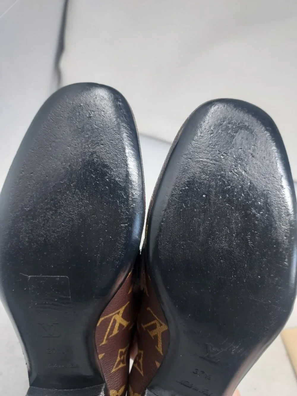 Louis Vuitton LV Monogram Brown Women Flat Shoe